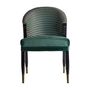 Chaises - Chaise en bois d´hévéa vert en 56x70x85 cm - VICAL