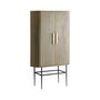 Armoires - Armoire en fer noir  en 100x45x180 cm - VICAL