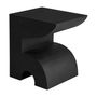 Autres tables  - Table basse en ciment noir  en 49x41x54 cm - VICAL