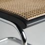 Chairs - Armchair in black elm wood in 64x66x79 cm - VICAL