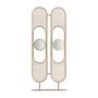 Decorative objects - Golden iron screen 95x30x220 cm - VICAL