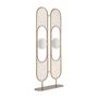 Decorative objects - Golden iron screen 95x30x220 cm - VICAL