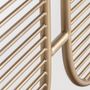 Decorative objects - Golden iron screen 95x30x220 cm - VICAL