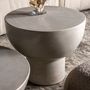 Other tables - Gray cement coffee table in 54x54x46 cm - VICAL