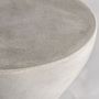 Other tables - Gray cement stool in 39x39x65 cm - VICAL