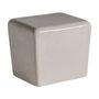 Other tables - White stone coffee table in 58x45x50 cm - VICAL