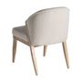 Chairs - White pine wood chair in 56x60x83 cm - VICAL