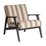 Armchairs - Beige mango wood armchair in 73x85x78 cm - VICAL