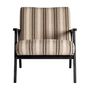 Armchairs - Beige mango wood armchair in 73x85x78 cm - VICAL