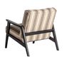 Armchairs - Beige mango wood armchair in 73x85x78 cm - VICAL