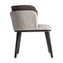 Chaises - Chaise en bois d´hévéa gris en 62x62x79 cm - VICAL