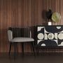 Chaises - Chaise en bois d´hévéa gris en 62x62x79 cm - VICAL