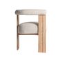 Chairs - White oak wood chair in 66x60x73 cm - VICAL