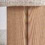 Chairs - White oak wood chair in 66x60x73 cm - VICAL