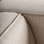Canapés - Sofa en lin blanc cassé  en 280x98x68 cm - VICAL