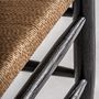 Fauteuils - Fauteuil en bois d´hévéa noir en 66x74x73 cm - VICAL