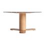Dining Tables - Black terrazzo lounge table in 150x150x76 cm - VICAL