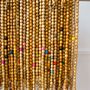 Travel accessories - Telephone cord, wooden beads, assorted - ENSEMBLE