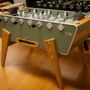 Game tables - Millésime Indoor Foosball Table in Eucalyptus Green - STELLA BABY-FOOT & BILLARDS