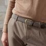 Leather goods - Stretch belt - MANIFATTURA DI DOMODOSSOLA