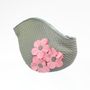 Bags and totes - Grey Vintage 3 Flowers Swim Bag - KORES ACCESSORIES
