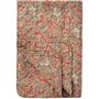 Throw blankets - Orange quilt with paisley pattern - IB LAURSEN