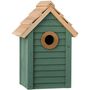 Garden accessories - Birdhouse with natural-coloured roof. Hole Ø: 32 mm. - IB LAURSEN