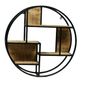 Etagères - Étagère murale bois et fer, 4 étagères, style industriel, 75 cm - JP2B DECORATION