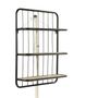 Etagères - Étagère murale bois et fer, 3 étagères, style industriel, 60 cm - JP2B DECORATION