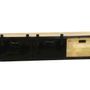 Etagères - Meuble TV industriel bois et fer, porte coulissante, 154 cm - JP2B DECORATION
