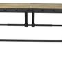 Dining Tables - Crank table base in black metal, adjustable extension - JP2B DECORATION
