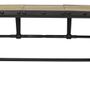 Dining Tables - Crank table base in black metal, adjustable extension - JP2B DECORATION