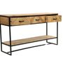 Console table - Industrial console in wood and iron, 140 cm, 3 drawers, 1 shelf - JP2B DECORATION