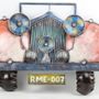 Paintings - Industrial wall decor Car in metal, 126 cm - JP2B DECORATION