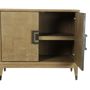 Buffets - Meuble en bois cérusé avec étagère, 97x45 cm, style naturel - JP2B DECORATION