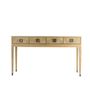 Console table - Cerused oak and black console, 4 drawers, 160x40 cm - JP2B DECORATION