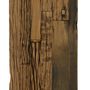 Dining Tables - Recycled Railway wood tabletop, 200x45 cm, aged natural wood finish - JP2B DECORATION