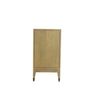Buffets - Meuble en bois cérusé avec étagère, 97x45 cm, style naturel - JP2B DECORATION