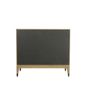 Buffets - Meuble en bois cérusé avec étagère, 97x45 cm, style naturel - JP2B DECORATION