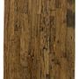Dining Tables - Recycled Railway wood tabletop, 130x100 cm, aged natural wood finish - JP2B DECORATION
