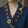 Jewelry - Hand embroidered brooches - MACON & LESQUOY