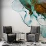 Panels - Wallpaper - ACQUAMARINA - WALLYART