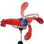 Outdoor decorative accessories - Omar Chéri weather vane (Lobster) - LES RITOURNAILES