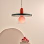 Hanging lights - Eirene – Glass & Ceramic Pendant Lamp - SPHAER