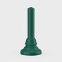 Candles - Hoogeland - Candle Baruch Medium - Green - HOOGELAND 1770