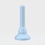 Candles - Hoogeland - Candle Baruch Medium - Light Blue - HOOGELAND 1770