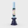 Candles - Hoogeland - Candle Immanuel Medium - Light Blue - HOOGELAND 1770