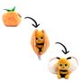 Peluches - Flipetz - Mandarine/Abeille Buzzet - FLIPETZ