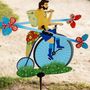 Decorative objects - Gabi Cyclette weather vane - LES RITOURNAILES