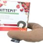 Cushions - Hittepit® ECO Cherry Stone Neck Pillow - 38x14cm - INATURA